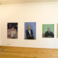 Aus der Serie Pankower Porträts »Bekannt-Unbekannt«,
Galerie Forum Amalienpark, Berlin, 2008