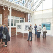 Ausstellungseröffnung, »Übergänge« EWE-Kunstparkhaus, Strausberg, April 2016